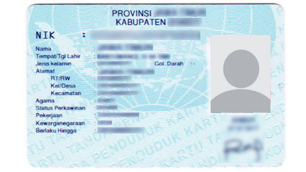 contoh KTP contoh KTP